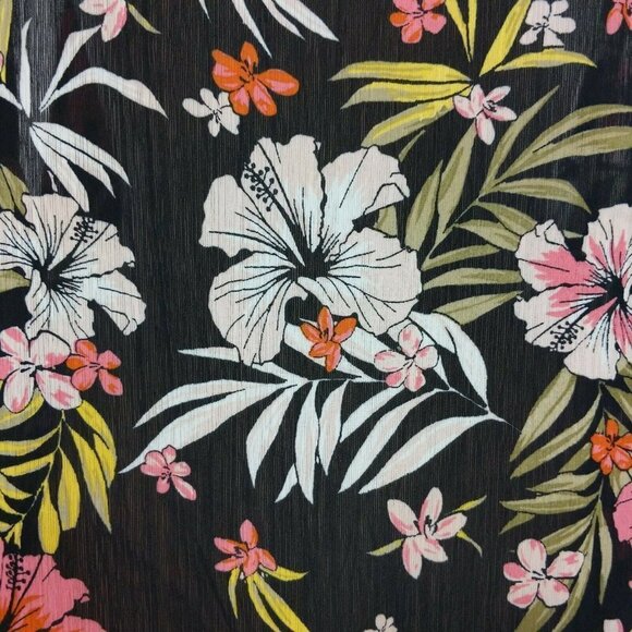 NWT Xhilaration Side Tie Floral Cover Up Dress Small - Picture 2 of 5